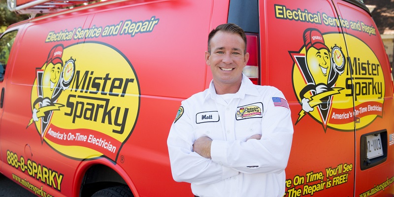 Mister Sparky certified electricians
